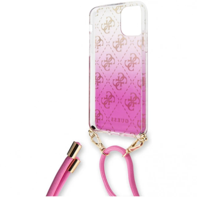 Чохол Guess Gradient для iPhone 11 Pro Pink (GUHCN58WO4GPI)