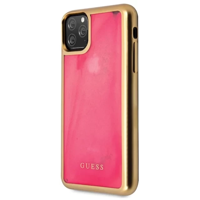 Чохол Guess Dark Sand Matte для iPhone 11 Pro Max Pink (GUHCN65GLTRPI)