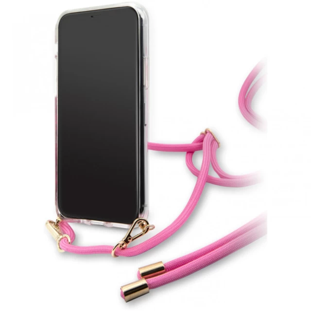 Чохол Guess Gradient для iPhone 11 Pro Max Pink (GUHCN65WO4GPI)