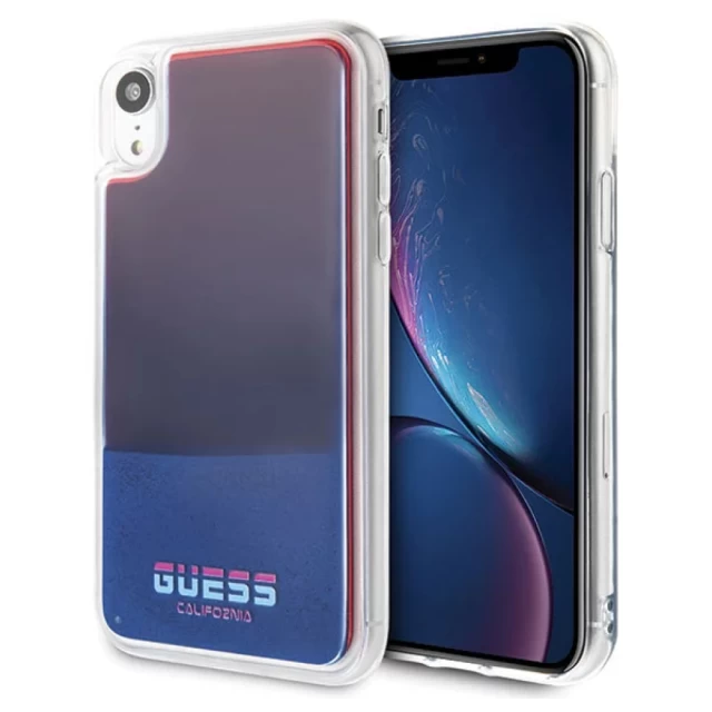 Чехол Guess California Glow для iPhone XR Red (GUHCI61GLCRE)