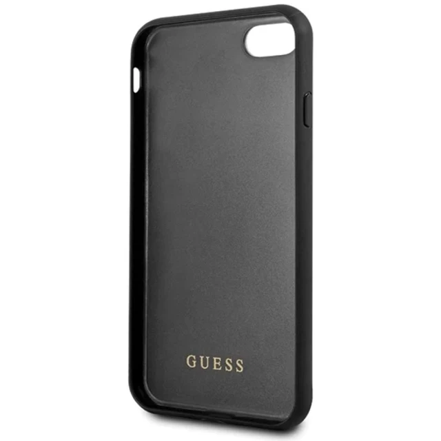 Чохол Guess 4G Peony для iPhone SE 2022| 2020 | 8 | 7 Black (GUHCI8TGGPBK)