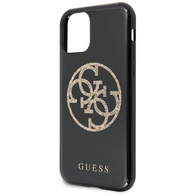 Чохол Guess Circle Logo для iPhone 11 Pro Black (GUHCN58TPUBKGLG)