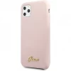 Чехол Guess Vintage Gold Logo для iPhone 11 Pro Light Pink (GUHCN58LSLMGLP)