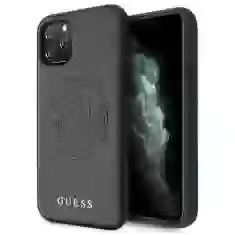 Чохол Guess Silicone Microfiber для iPhone 11 Pro Max Green (GUHCN65RSSASBK)