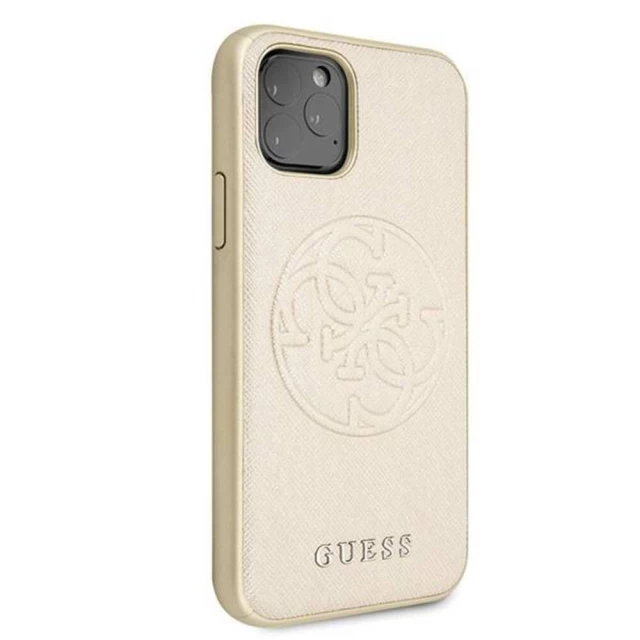 Чохол Guess Glitter Circle Logo для iPhone 11 Pro Max Grey (GUHCN65RSSASGO)