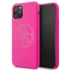 Чохол Guess Silicone для iPhone 11 Pro Fuchsia (GUHCN58LS4GFU)