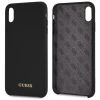 Чехол Guess Silicone для iPhone XS Max Black (GUHCI65LSGLBK)