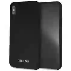 Чехол Guess Silicone для iPhone XS Max Black (GUHCI65LSGLBK)