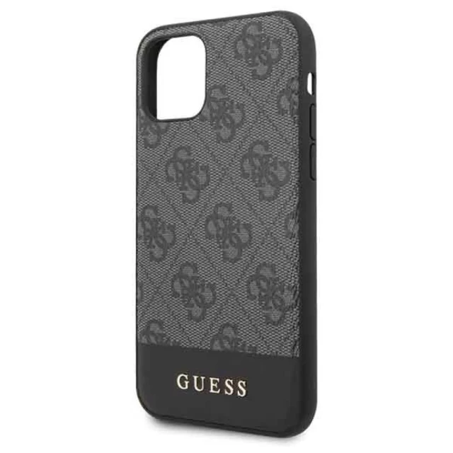 Чехол Guess Stripe Collection для iPhone 11 Pro Grey (GUHCN58G4GLGR)