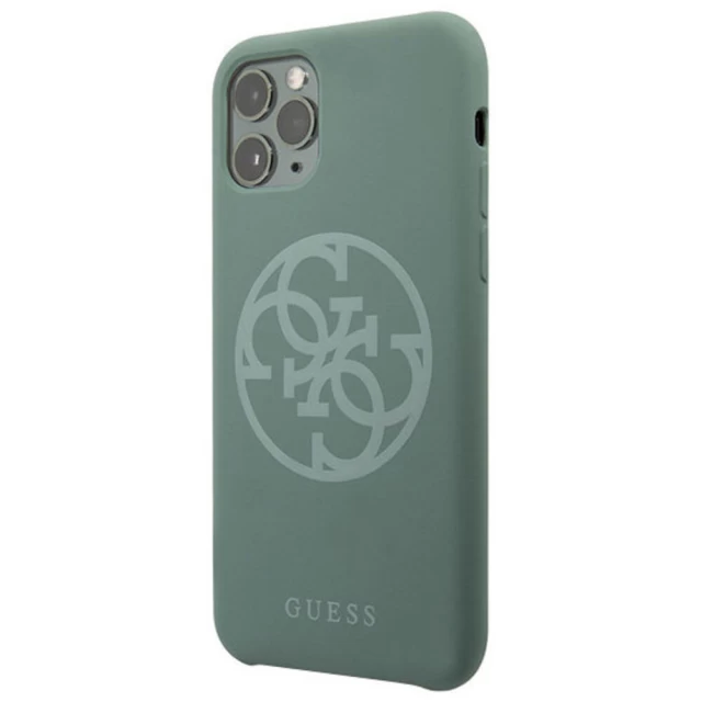 Чохол Guess Silicone для iPhone 11 Pro Khaki (GUHCN58LS4GKA)