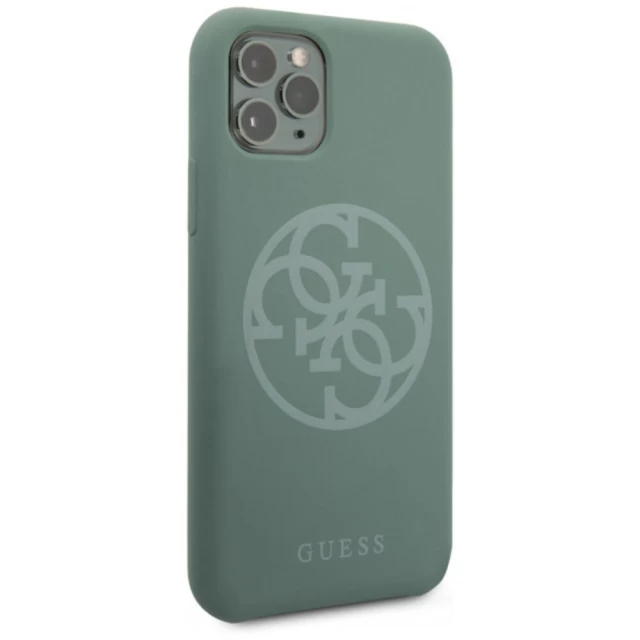 Чохол Guess Silicone для iPhone 11 Pro Khaki (GUHCN58LS4GKA)