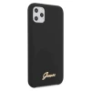 Чехол Guess Vintage Gold Logo для iPhone 11 Pro Black (GUHCN58LSLMGBK)