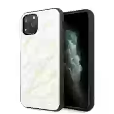 Чохол Guess Glitter Marble для iPhone 11 Pro White (GUHCN58MGGWH)