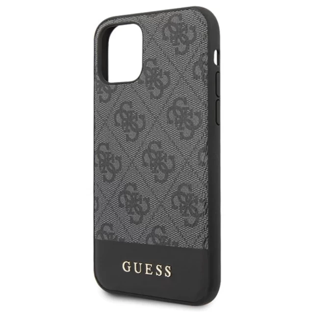 Чехол Guess Stripe Collection для iPhone 11 Pro Max Grey (GUHCN65G4GLGR)