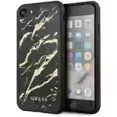Чохол Guess Marble для iPhone SE 2022| 2020 | 8 | 7 Black (GUHCI8MGGBK)