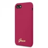 Чохол Guess Vintage Gold Logo для iPhone SE 2022| 2020 | 8 | 7 Burgundy (GUHCI8LSLMGRE)