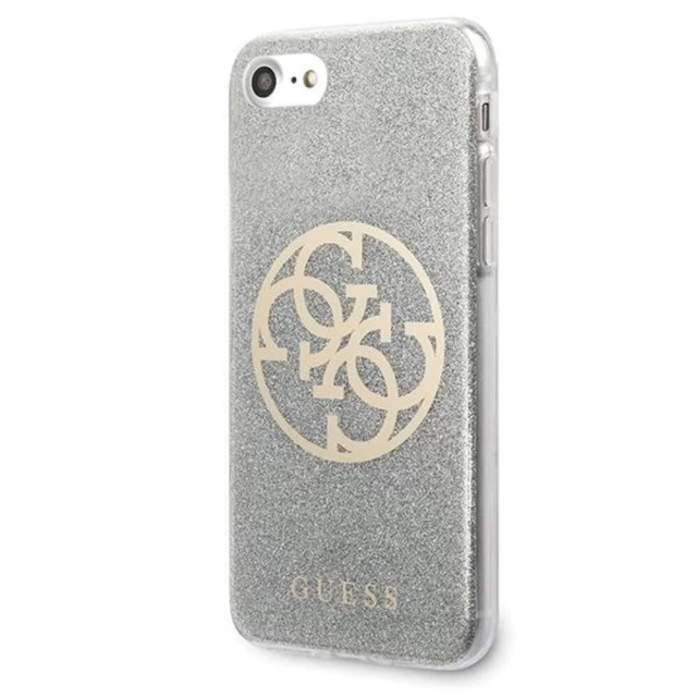 Чехол Guess Circle Logo для iPhone SE 2022| 2020 | 8 | 7 Light Grey (GUHCI8PCUGLLG)