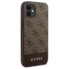 Чохол Guess Stripe Collection для iPhone 12 mini Brown (GUHCP12SG4GLBR)