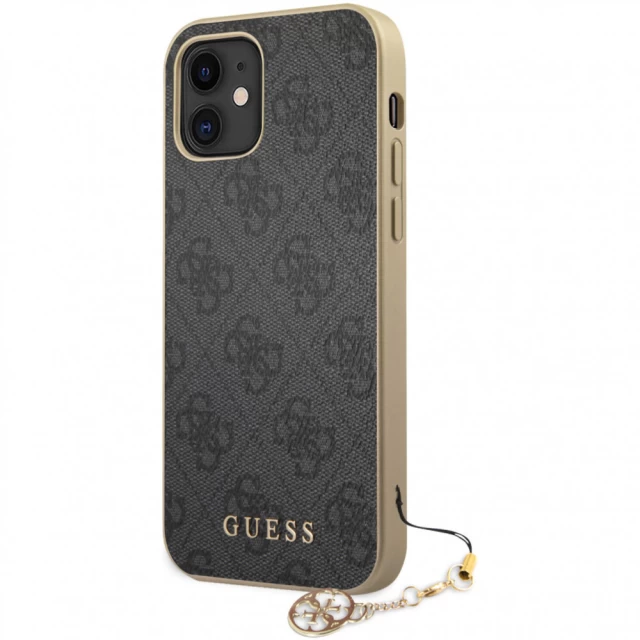 Чохол Guess Charms Collection для iPhone 12 mini Grey (GUHCP12SGF4GGR)