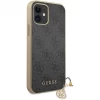 Чохол Guess Charms Collection для iPhone 12 mini Grey (GUHCP12SGF4GGR)