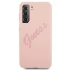 Чохол Guess Script Vintage для Samsung Galaxy S21 G991 Pink (GUHCS21SLSVSPI)