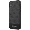 Чохол Guess Stripe Collection для iPhone 12 | 12 Pro Grey (GUHCP12MG4GLGR)