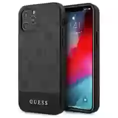 Чохол Guess Stripe Collection для iPhone 12 | 12 Pro Grey (GUHCP12MG4GLGR)