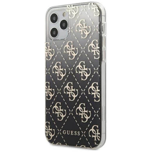 Чехол Guess Gradient для iPhone 12 | 12 Pro Black (GUHCP12MPCU4GGBK)