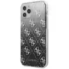 Чехол Guess Gradient для iPhone 12 | 12 Pro Black (GUHCP12MPCU4GGBK)