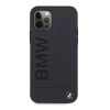 Чехол BMW для iPhone 12 Pro Max Signature Logo Imprint Navy (BMHCP12LSLLNA)