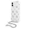Чехол Guess Peony Chain Collection для iPhone 11 Silver (GUHCN61KSPESI)