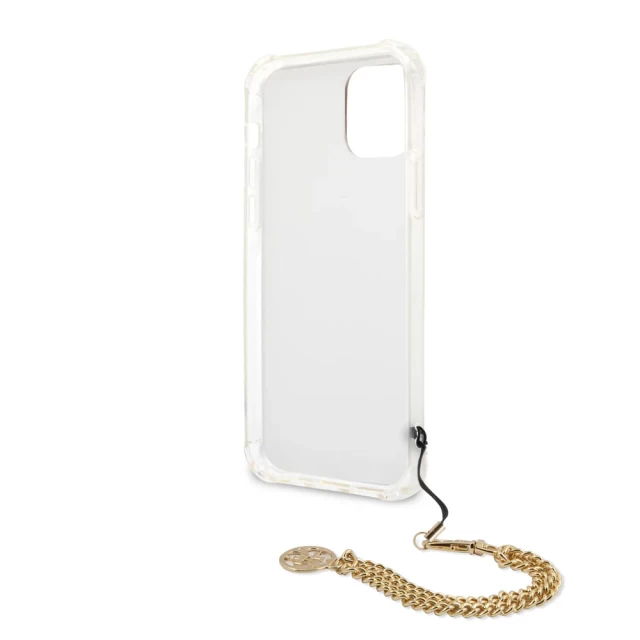 Чехол Guess Leopard для iPhone 12 Pro Max Gold (GUHCP12LKSLEO)