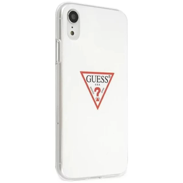 Чохол Guess Triangle Collection для iPhone XR White (GUHCI61PCUCTLWH)