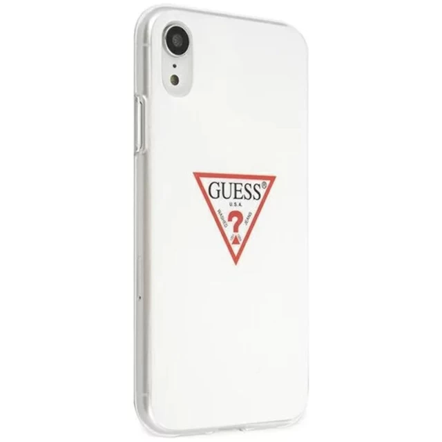 Чехол Guess Triangle Collection для iPhone XR White (GUHCI61PCUCTLWH)