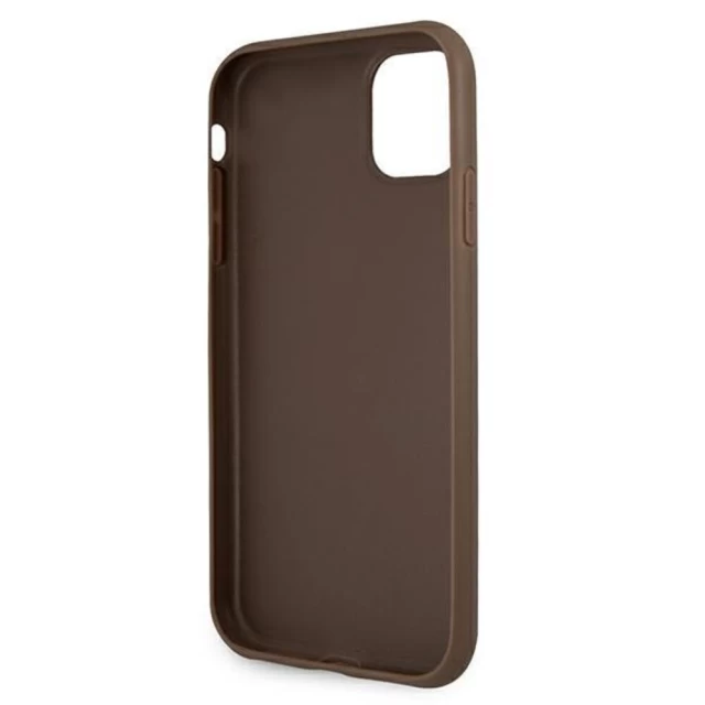 Чехол Guess Stripe Collection для iPhone 11 Pro Max Brown (GUHCN654GDBR)