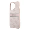 Чохол Guess Stripe Collection для iPhone 13 Pro Max Pink (GUHCP13X4GDPI)