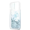 Чехол Guess Big Liquid Glitter для iPhone 13 Pro Max Blue (GUHCP13XLG4GBL)