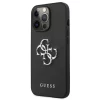 Чехол Guess Saffiano Metal Logo для iPhone 13 Pro Max Black (GUHCP13XSA4GSBK)