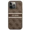 Чехол Guess Stripe Collection для iPhone 13 Pro Brown (GUHCP13L4GDBR)