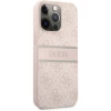 Чохол Guess Stripe Collection для iPhone 13 Pro Pink (GUHCP13L4GDPI)