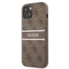 Чехол Guess Stripe Collection для iPhone 13 Brown (GUHCP13M4GDBR)