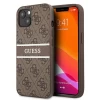 Чехол Guess Stripe Collection для iPhone 13 Brown (GUHCP13M4GDBR)