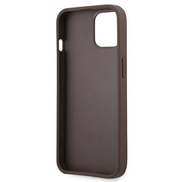 Чохол Guess Stripe Collection для iPhone 13 Brown (GUHCP13M4GDBR)