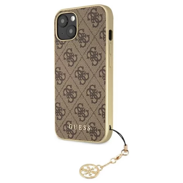 Чохол Guess Charms Collection для iPhone 13 mini Brown (GUHCP13SGF4GBR)