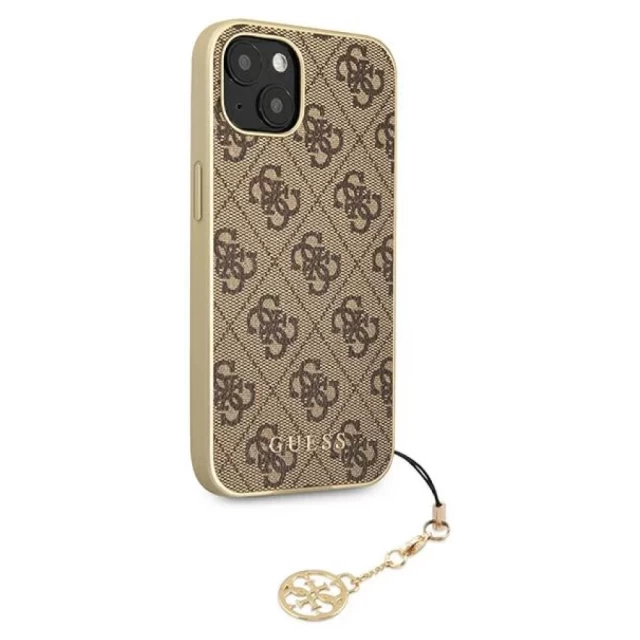 Чохол Guess Charms Collection для iPhone 13 mini Brown (GUHCP13SGF4GBR)