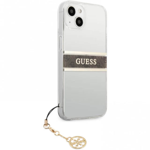 Чохол Guess Strap Charm для iPhone 13 Clear (GUHCP13MKB4GBR)