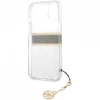 Чехол Guess Strap Charm для iPhone 13 Clear (GUHCP13MKB4GBR)