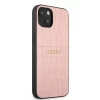 Чехол Guess Croco Strap Collection для iPhone 13 mini Pink (GUHCP13SPCRBPI)