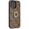 Чохол Guess Ring Stand для iPhone 13 Pro Brown (GUHCP13L4GMRBR)