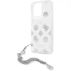 Чехол Guess Peony Chain Collection для iPhone 13 Pro Max Silver (GUHCP13XKSPESI)